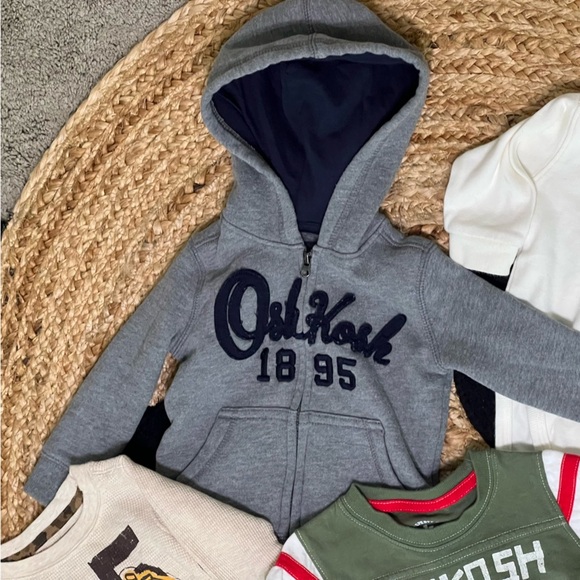 Baby boy OshKosh B'gosh quality cotton bundle no flaws size 3 months & 9 months - Picture 6 of 13